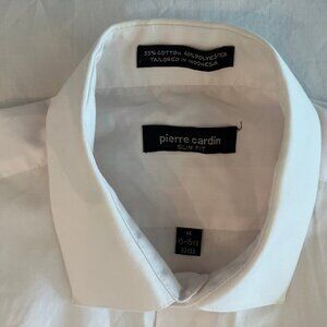 Pierre Cardin White Dress Shirt 15"-15-1/2" x 32/33"